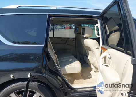 2012 Infiniti Qx56 z USA, uszkodzony, nr VIN JN8AZ2NDXC9715096